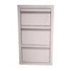 Valiant Stainless Triple Drawer-Fully Enclosed - Image 2